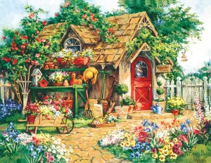 Gardener's  Haven - 1000+pc Large Format Puzzle by SunsOut