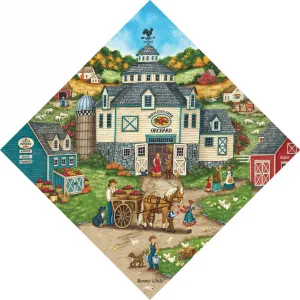 Diamond: Bartlettâ€™s Apple Orchard - 500pc Jigsaw Puzzle by Masterpieces