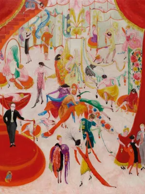 Stettheimer: Spring Sale - 500pc Jigsaw Puzzle by Pomegranate  			  					NEW