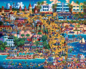 Best of Florida - 500pc Jigsaw Puzzle by Dowdle  			  					NEW