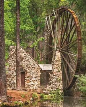 Water Wheel - 1000pc Jigsaw Puzzle By Springbok