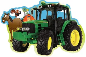 John Deere: Plowing Through - 36pc Floor Jigsaw Puzzle By Masterpieces