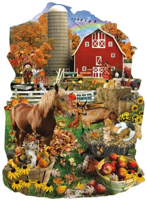 On the Farm - 1000pc Jigsaw Puzzle by SunsOut