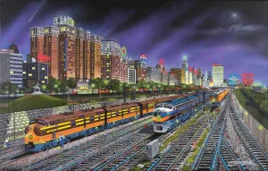 Chicago Nights - 1000pc Jigsaw Puzzle by Sunsout