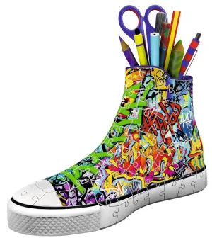 Sneaker: Graffiti - 108pc 3D Jigsaw Puzzle By Ravensburger  			  					NEW