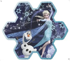 Frozen: Elsa's Snowflake - 100pc Shaped Glitter Puzzle by Ravensburger