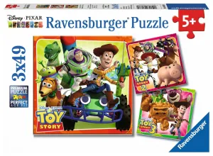 History - 3x49pc Jigsaw Puzzle By Ravensburger  			  					NEW