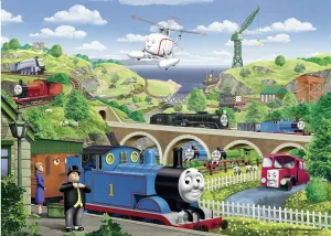 Thomas and Friends: Thomas &amp; Friends -64pc Shaped Character Puzzle by Ravensburger