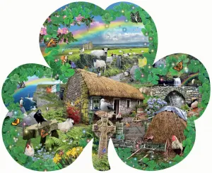 Irish Charm - 1000pc Shaped Jigsaw Puzzle By Sunsout