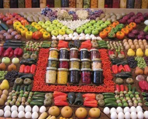Farm Fresh - 1000pc Jigsaw Puzzle By Springbok  			  					NEW