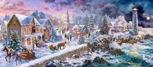 Holiday at Seaside - 600pc Jigsaw Puzzle By Castorland  			  					NEW