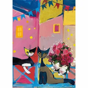 Bouquet &amp; Posies - 2x1000pc Jigsaw Puzzle By Heye  			  					NEW