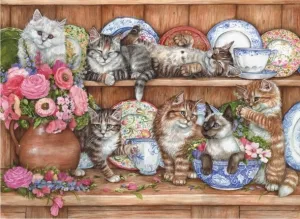Kittens - 1000pc Jigsaw Puzzle by Anatolian