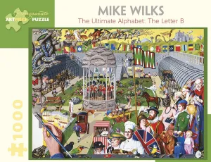 Wilks: The Ultimate Alphabet: The Letter B - 1000pc Jigsaw Puzzle by Pomegranate  			  					NEW