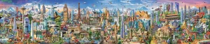 Around the World - 42000pc Jigsaw Puzzle By Educa  			  					NEW