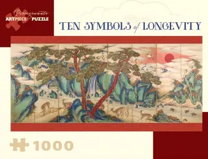 Ten Symbols of Longevity - 1000pc Jigsaw Puzzle by Pomegranate  			  					NEW