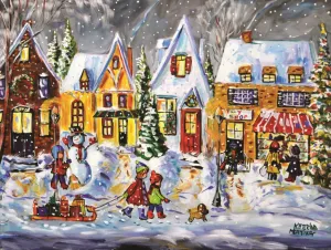 Mertikas: A December Evening - 750pc Jigsaw Puzzle By Standout Puzzles  			  					NEW