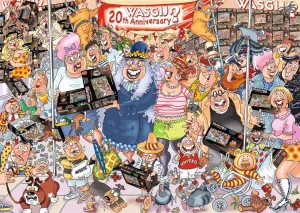 WASGIJ: Original 27, The 20th Party Parade! - 2x1000pc Jigsaw Puzzle By Jumbo  			  					NEW