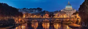Rome (Panorama) - 1000pc Jigsaw Puzzle by Clementoni