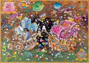 Mordillo: The Kiss - 2000pc Jigsaw Puzzle By Heye  			  					NEW