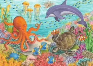Ocean Friends - 35pc Jigsaw Puzzle by Ravensburger
