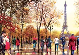 Eiffel Tower - 300pc Large Format Jigsaw Puzzle by Educa