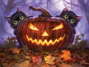 Scaredy Cat - 300pc Large Format Jigsaw Puzzle by SunsOut