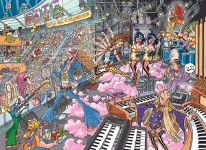 WASGIJ: Destiny 16, Old Time Rockers! - 1000pc Jigsaw Puzzle By Jumbo  			  					NEW