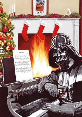 Star Warsâ„¢: A Very Vader Christmas - 300pc Large Format Jigsaw Puzzle by Buffalo Games  			  					NEW