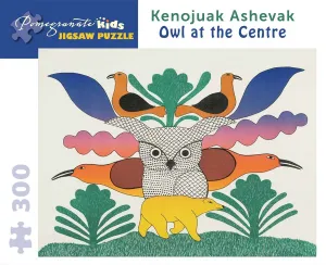 Ashevak: Owl at the Centre - 300pc Jigsaw Puzzle by Pomegranate