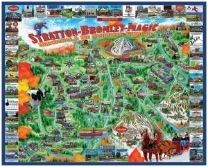 Manchester &amp; the Mountains - 1000pc Jigsaw Puzzle by White Mountain