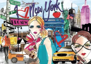 Take Me to New York - 500pc Jigsaw Puzzle by Educa  			  					NEW