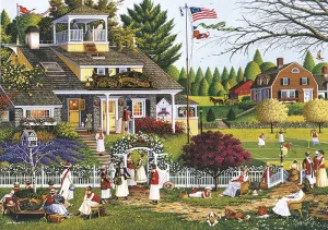 Charles Wysocki: Love - 300pc Large Format Jigsaw Puzzle By Buffalo Games  			  					NEW