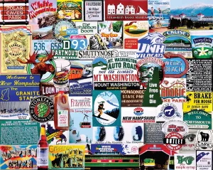 I Love New Hampshire - 1000pc Jigsaw Puzzle By White Mountain