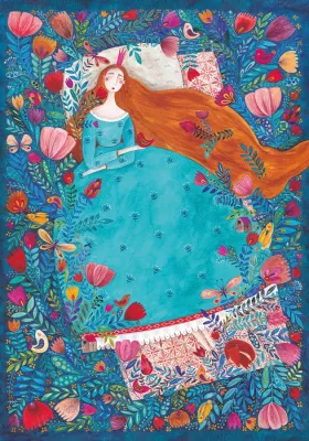 Andrea: Sleeping Beauty - 1000pc Jigsaw Puzzle by D-Toys
