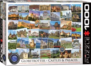 Castles &amp; Palaces Globetrotter  - 1000pc Jigsaw Puzzle by EuroGraphics