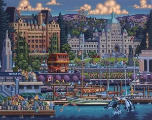 Victoria - 500pc Jigsaw Puzzle by Dowdle