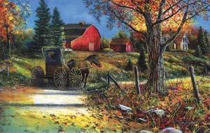 Country Roadside - 1000pc Jigsaw Puzzle by Sunsout  			  					NEW
