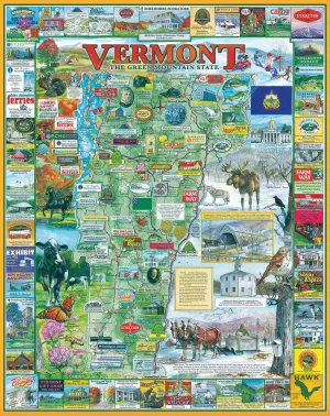 Vermont - 1000pc Jigsaw Puzzle by White Mountain