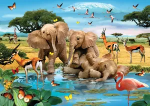 Making A Splash - 60pc Jigsaw Puzzle By White Mountain