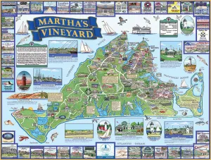 Marthaâ€™s Vineyard - 1000pc Jigsaw Puzzle By White Mountain