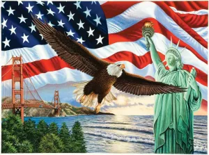 Sea To Shining Sea - 1000pc Jigsaw Puzzle By Sunsout