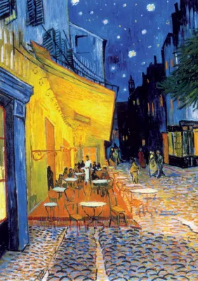 CafÃ© Terrace at Night: Van Gogh - 1000pc Jigsaw Puzzle by D-Toys