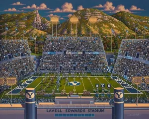 BYU Football - 500pc Jigsaw Puzzle by Dowdle