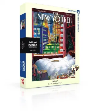 Cat Nap - 1000pc Jigsaw Puzzle by New York Puzzle Company  			  					NEW