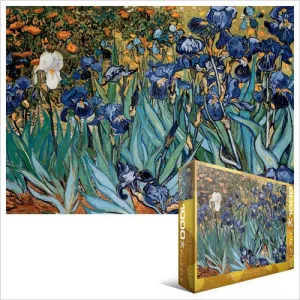 Van Gogh: Irises - 1000pc Jigsaw Puzzle by Eurographics