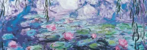 Monet: Waterlilies - 1000pc Panoramic Jigsaw Puzzle by Eurographics  			  					NEW