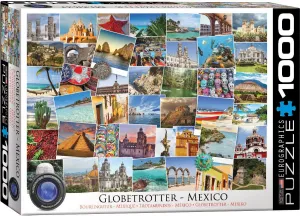 Globetrotter Mexico  - 1000pc Jigsaw Puzzle by EuroGraphics