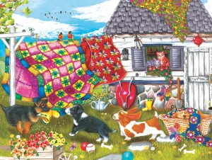 Backyard Pups - 500pc Jigsaw Puzzle By Sunsout  			  					NEW
