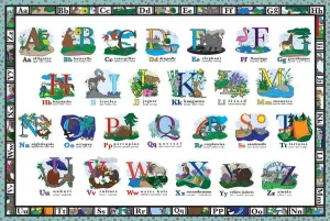 ABC Puzzle - 24pc Jigsaw Puzzle By White Mountain